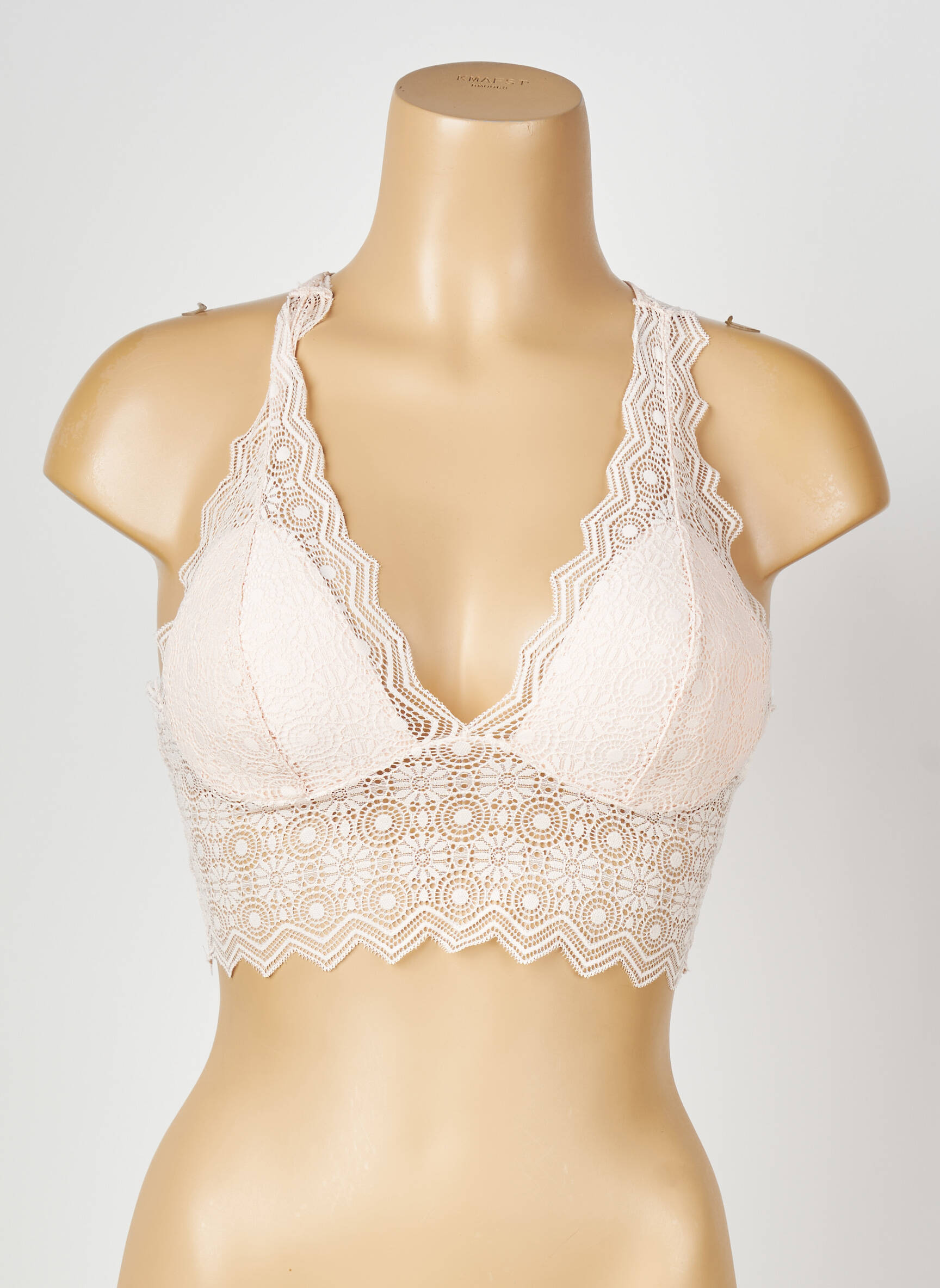 Sutien fără armatură fără armatură roz PASSIONATA femeie