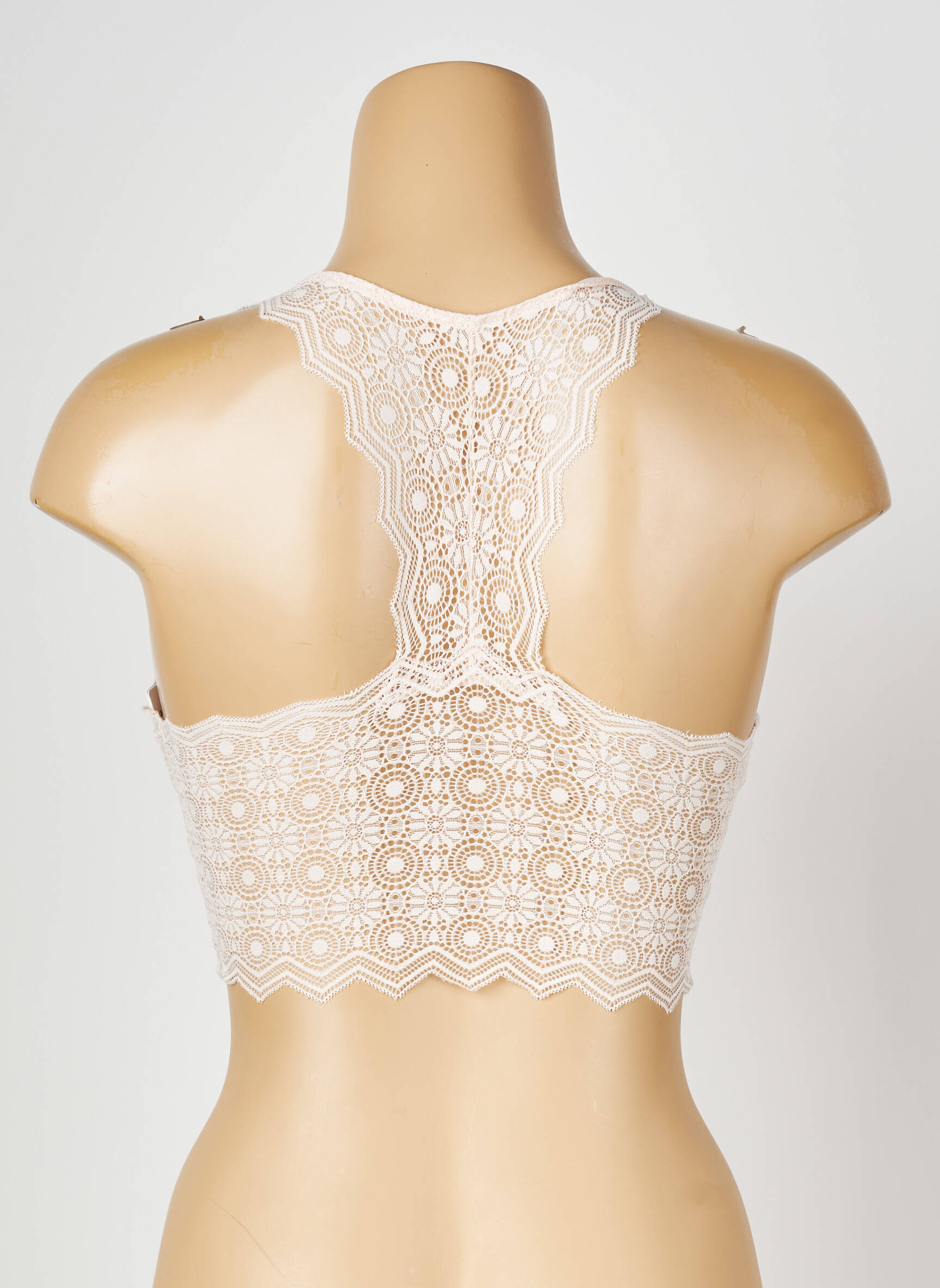 Sutien fără armatură fără armatură roz PASSIONATA femeie