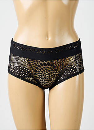 Shorty elasticitate negru IMPLICITE femeie