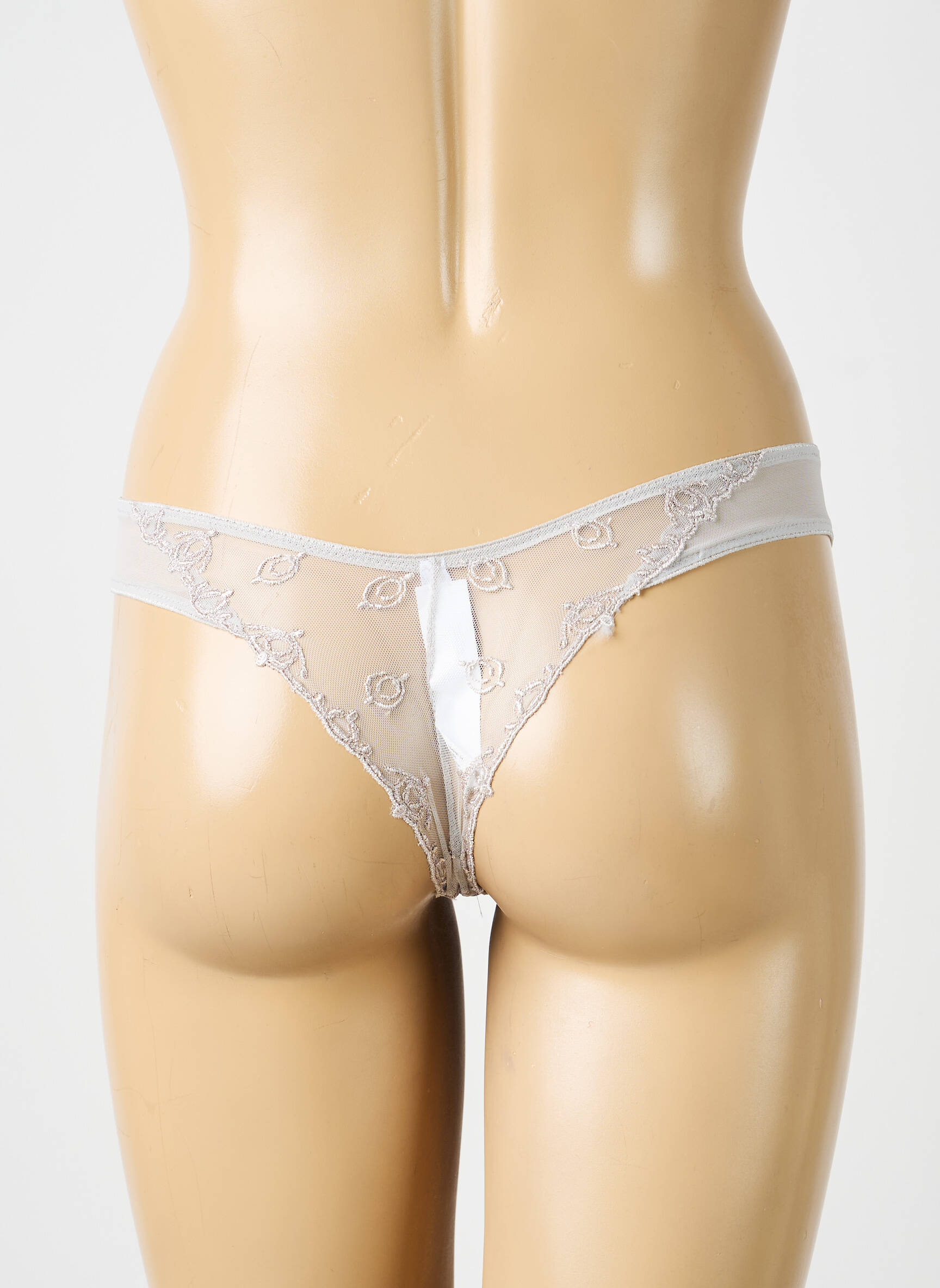 Tanga elasticitate gri CHANTELLE femeie