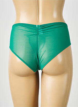 Shorty căptușeală dublă verde SIMONE X SIMONE PÉRÈLE femeie