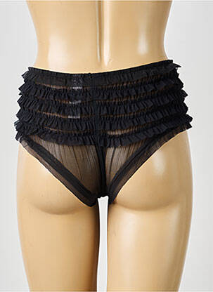 Shorty căptușeală dublă negru PASSIONATA femeie