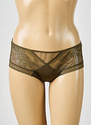 Shorty căptușeală dublă verde PASSIONATA femeie