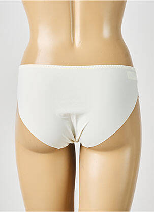 Chilot efect material satinat bej SIMONE PERELE femeie
