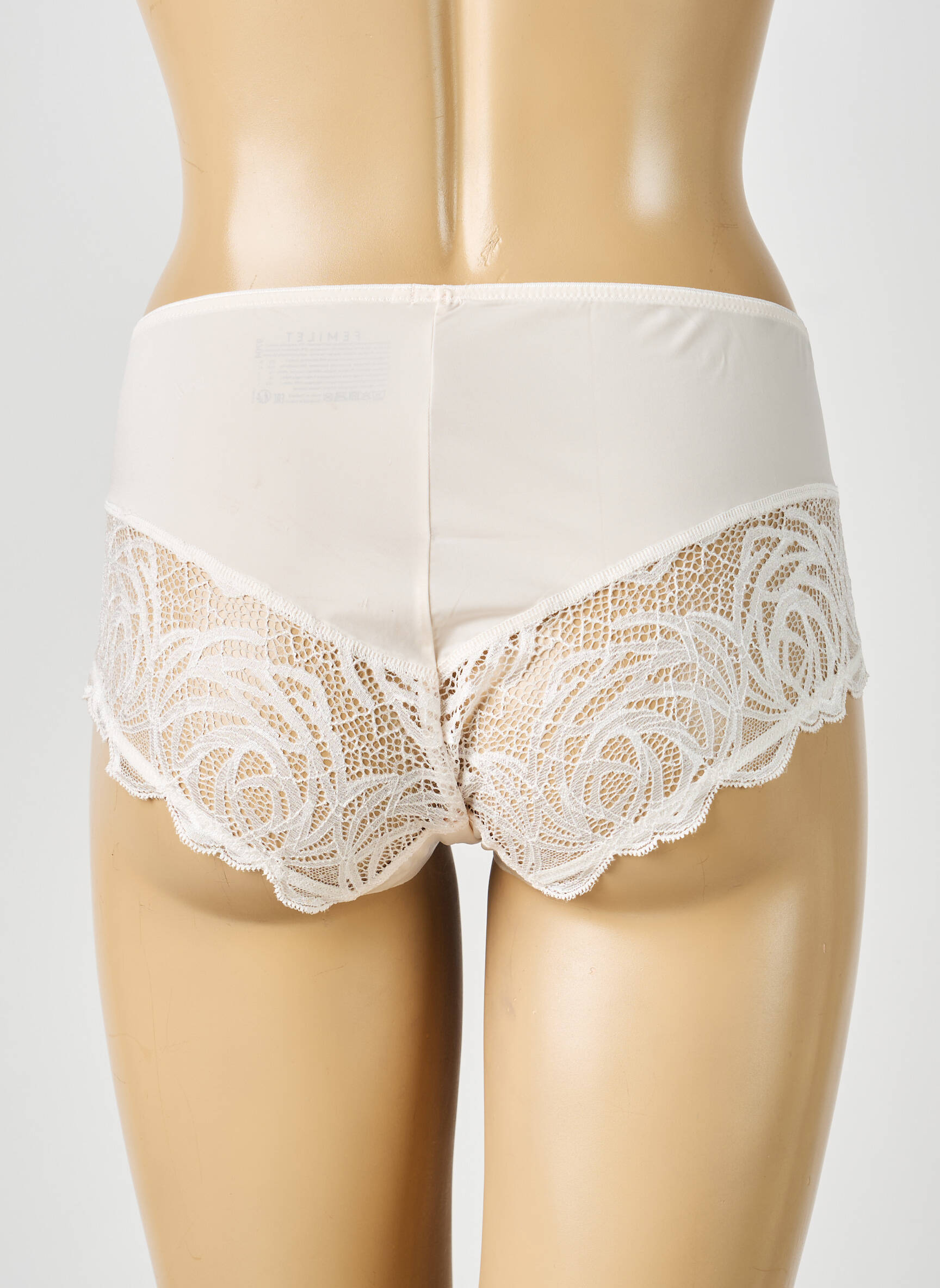 Shorty elasticitate bej FEMILET femeie
