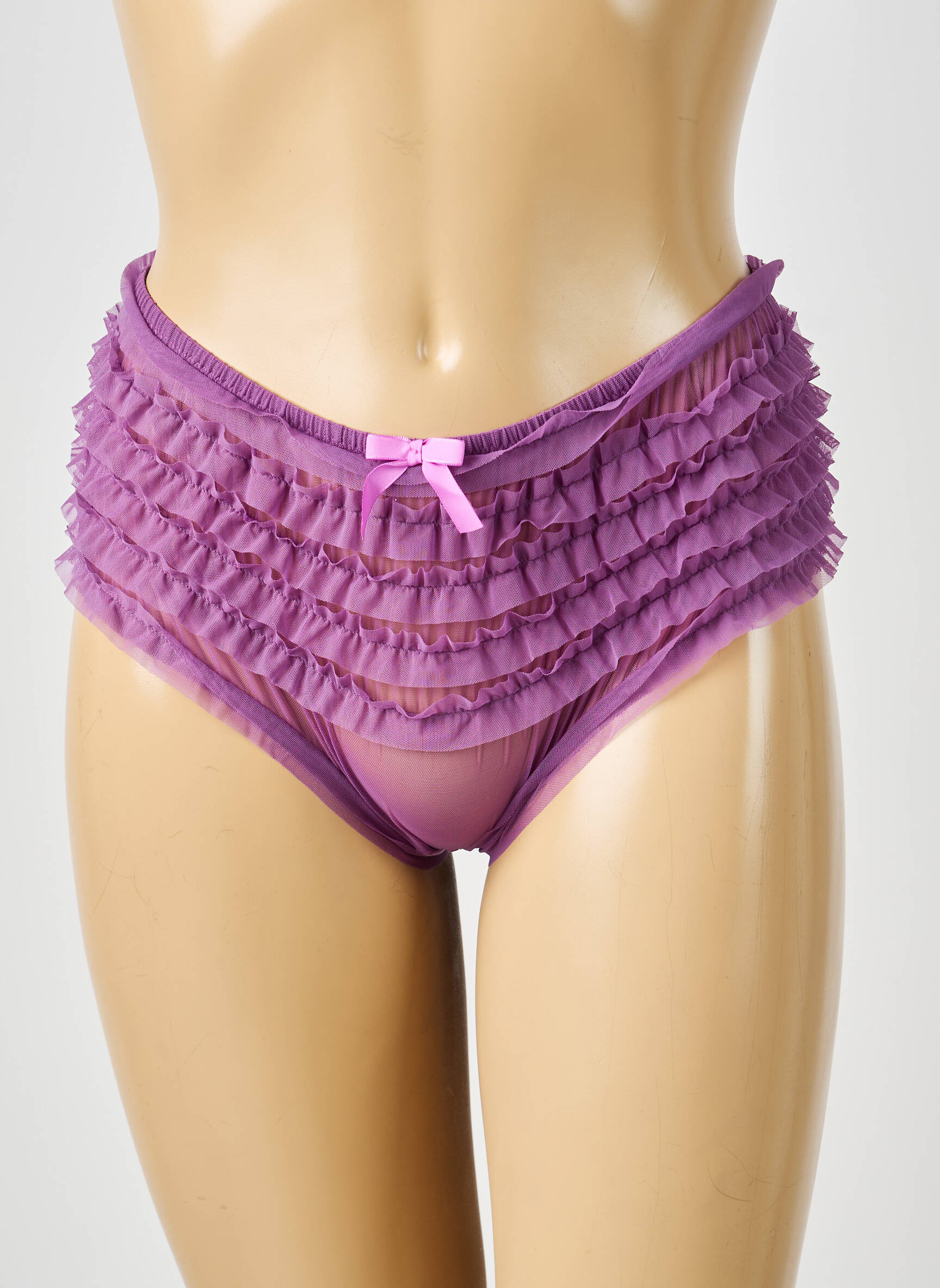 Shorty căptușeală dublă violet PASSIONATA femeie