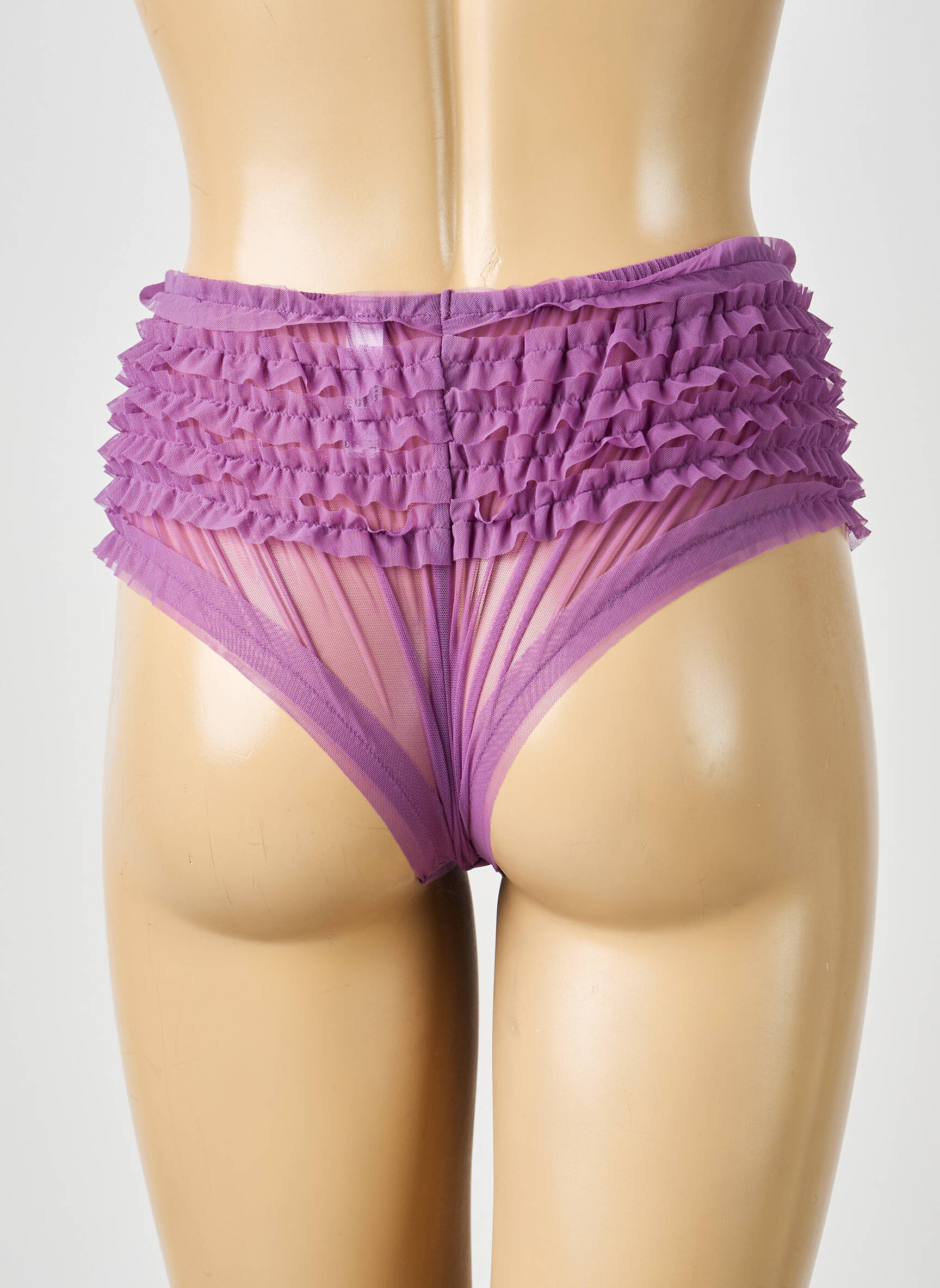 Shorty căptușeală dublă violet PASSIONATA femeie