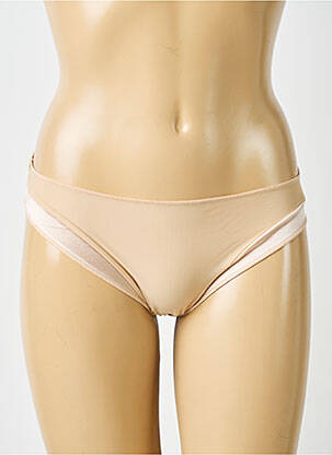 Chilot efect material satinat culoare piersică IMPLICITE femeie