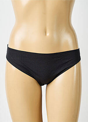 Chilot efect material satinat negru PASSIONATA femeie