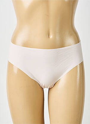 Chilot efect material satinat roz SIMONE PERELE femeie