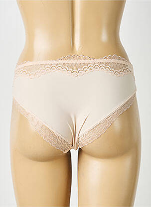 Chilot efect material satinat culoare piersică SIMONE PERELE femeie