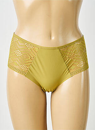 Shorty microfibre verde PASSIONATA femeie