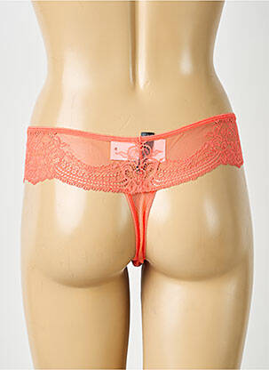 Tanga microfibre portocalie IMPLICITE femeie