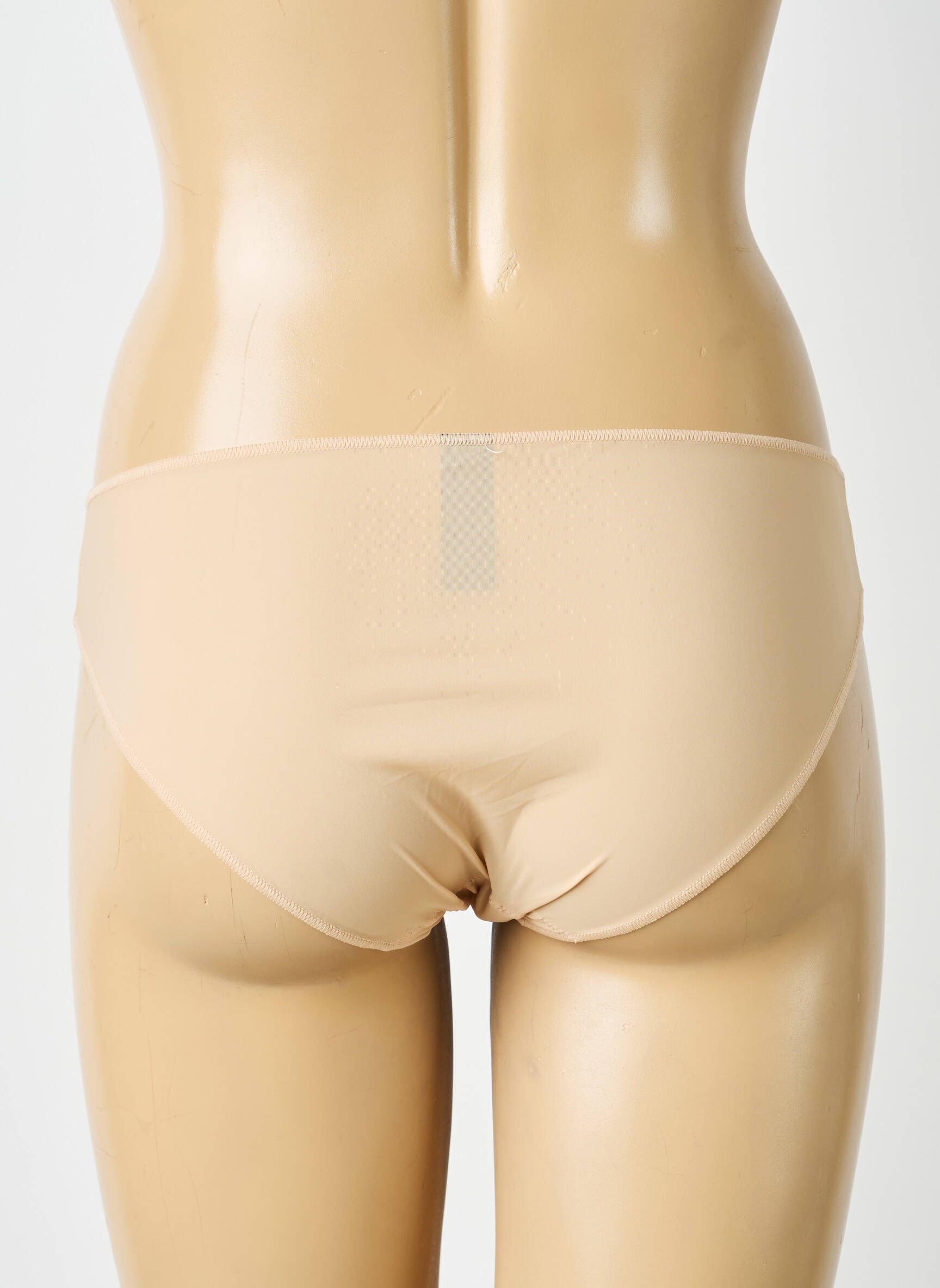 Chilot efect material satinat culoare piersică IMPLICITE femeie