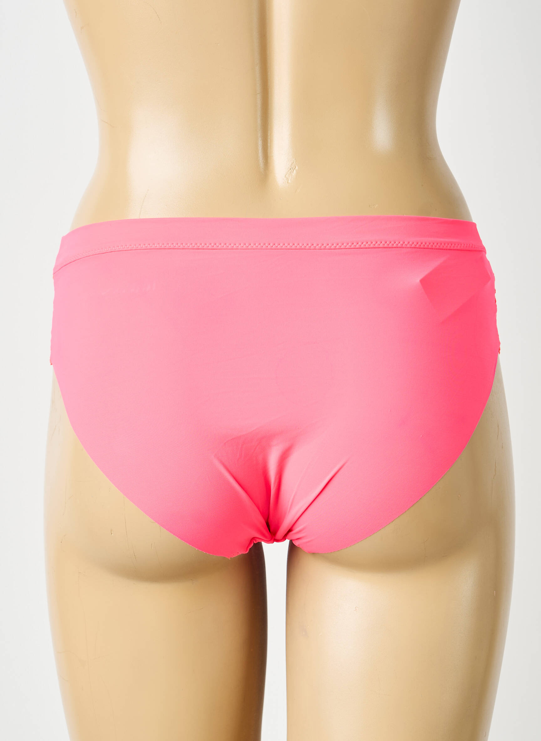 Chilot efect material satinat roz SIMONE PERELE femeie