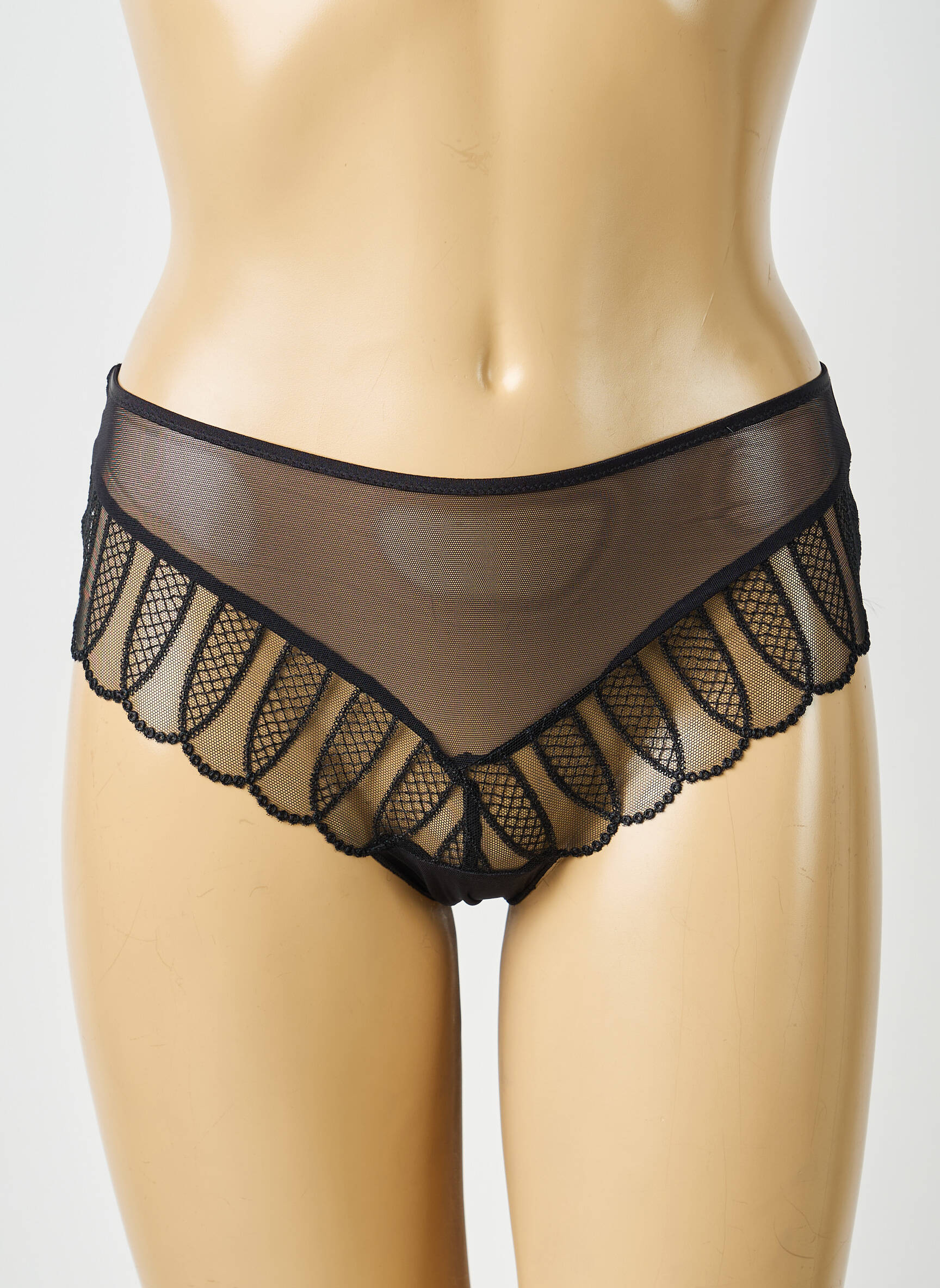 Chilot elasticitate negru IMPLICITE femeie