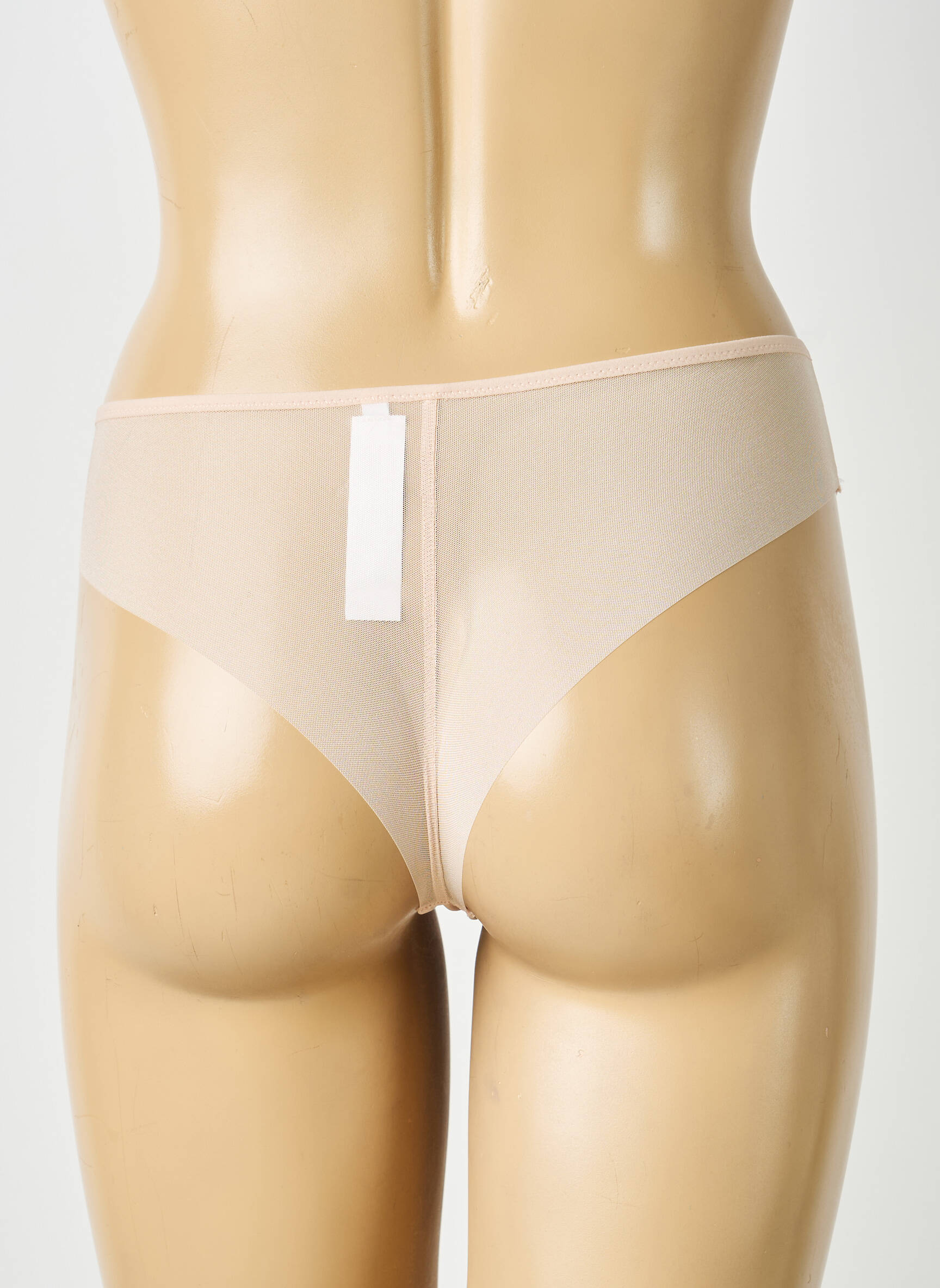 Tanga microfibre culoare piersică CHANTELLE femeie