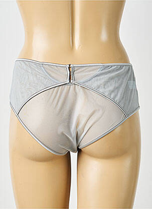 Chilot efect material satinat gri SIMONE PERELE femeie