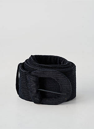 Curea efect material satinat negru SURKANA femeie