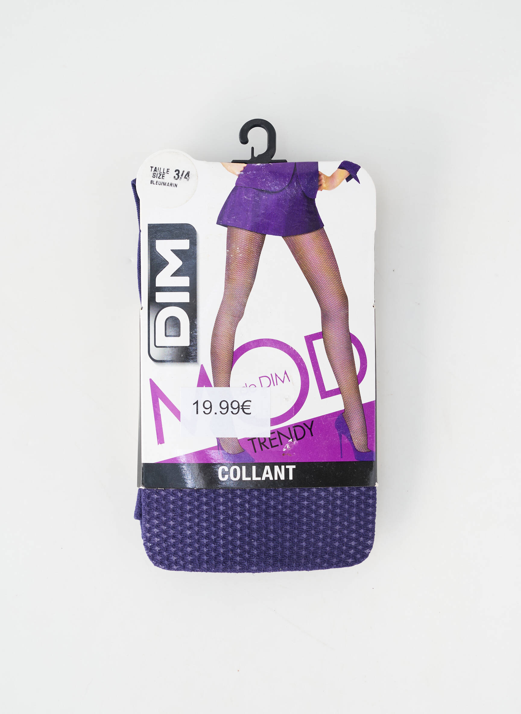Colanți imprimeu fantezie violet DIM femeie
