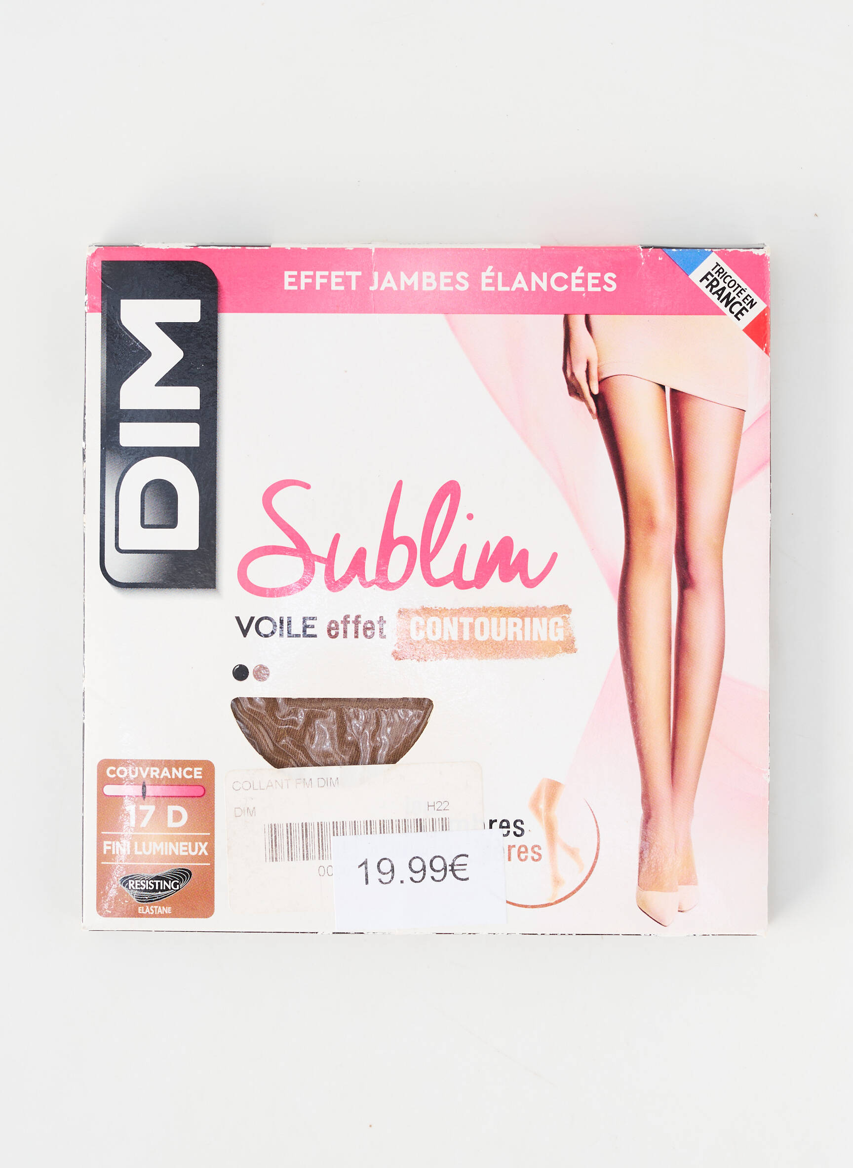 Colanți elasticitate bej DIM femeie