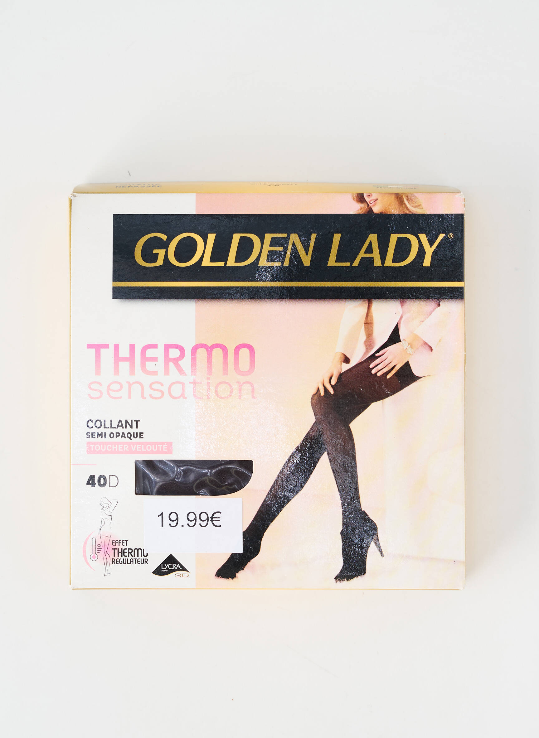 Colanți elasticitate maro GOLDEN LADY femeie