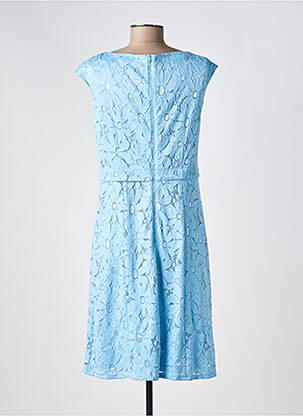 Rochie midi închidere cu fermoar la spate mâneci scurte albastru BETTY BARCLAY femeie