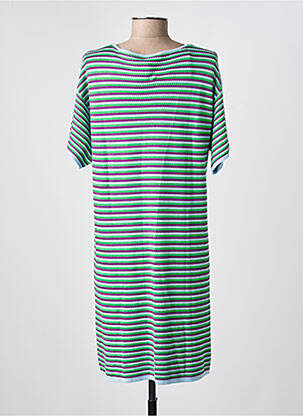 Rochie midi mâneci scurte mâneci scurte verde SURKANA femeie