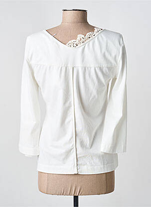 Tricou mâneci 3/4 mâneci 3/4 alb DANIELA DALLAVALLE femeie