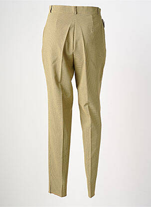 Pantalon drept elasticitate mărime normală galben LUCCHINI femeie