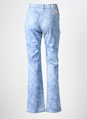 Pantalon drept elasticitate mărime normală albastru LUCCHINI femeie