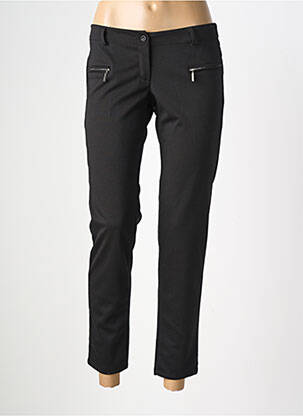 Pantalon 7/8 elasticitate mărime normală negru KALAÏS femeie