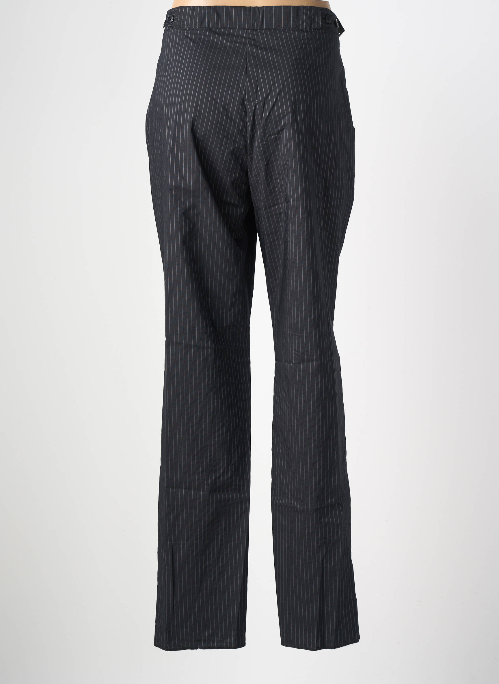 Pantalon drept elasticitate mărime normală negru LUCCHINI femeie