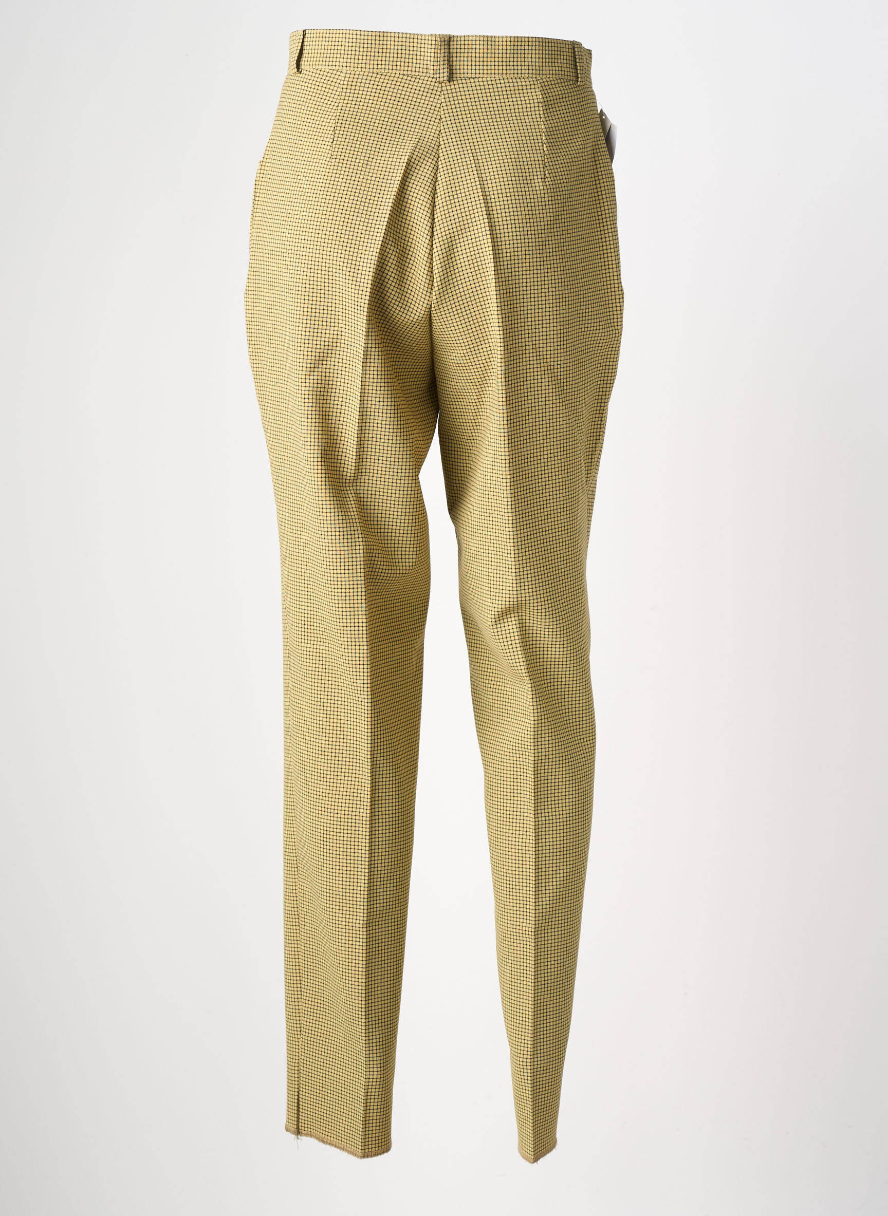 Pantalon drept elasticitate mărime normală galben LUCCHINI femeie
