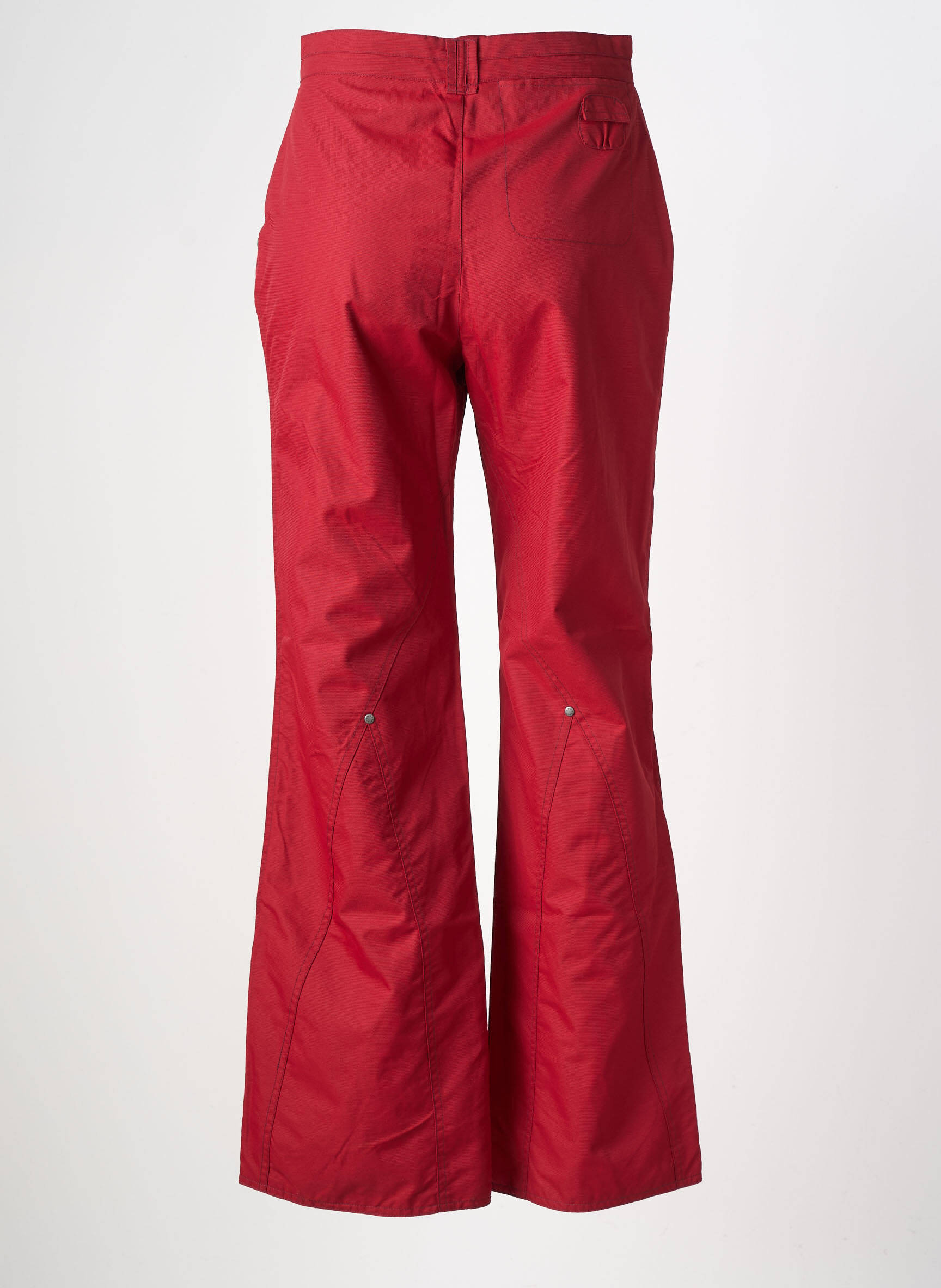 Pantalon evazat mărime normală mărime normală roșu KALAÏS femeie