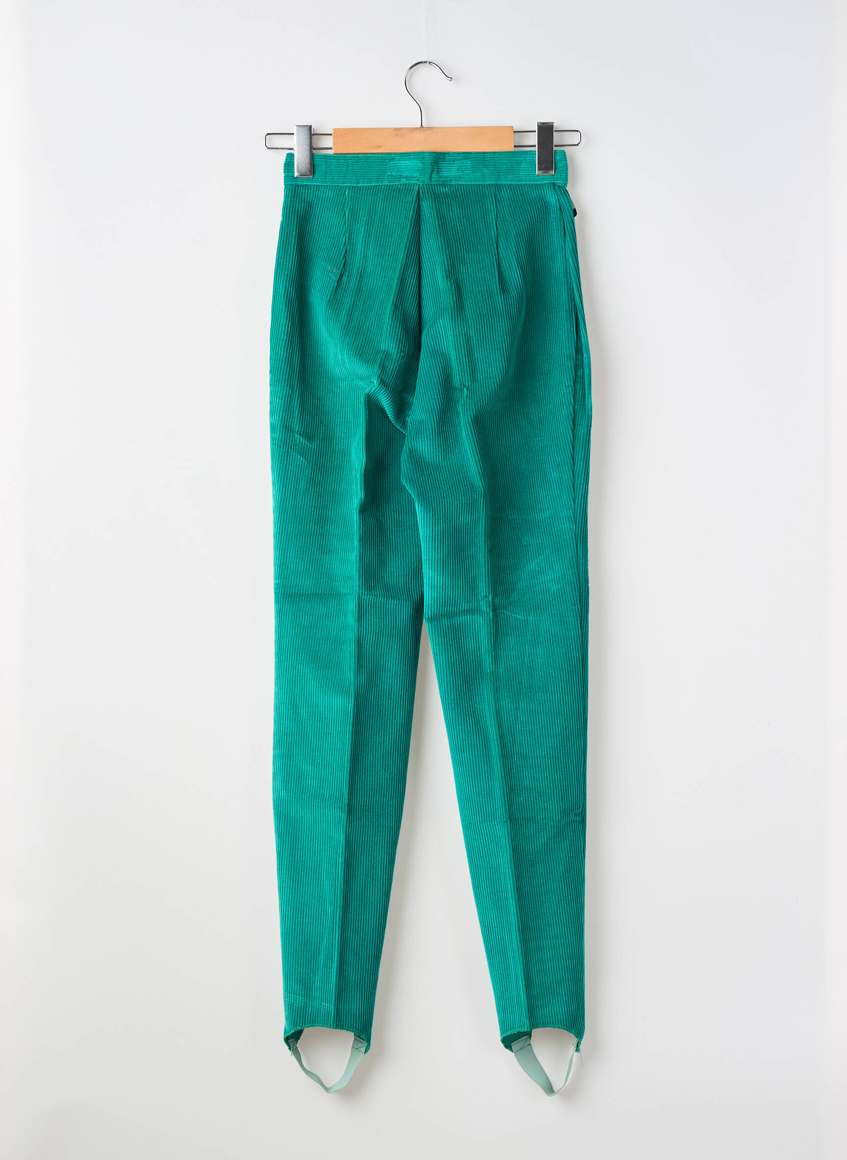 Pantalon slim elasticitate mărime normală verde LUCCHINI femeie