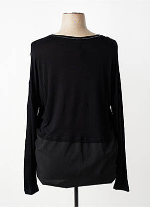 Top mâneci lungi mâneci lungi negru CONCEPT K femeie