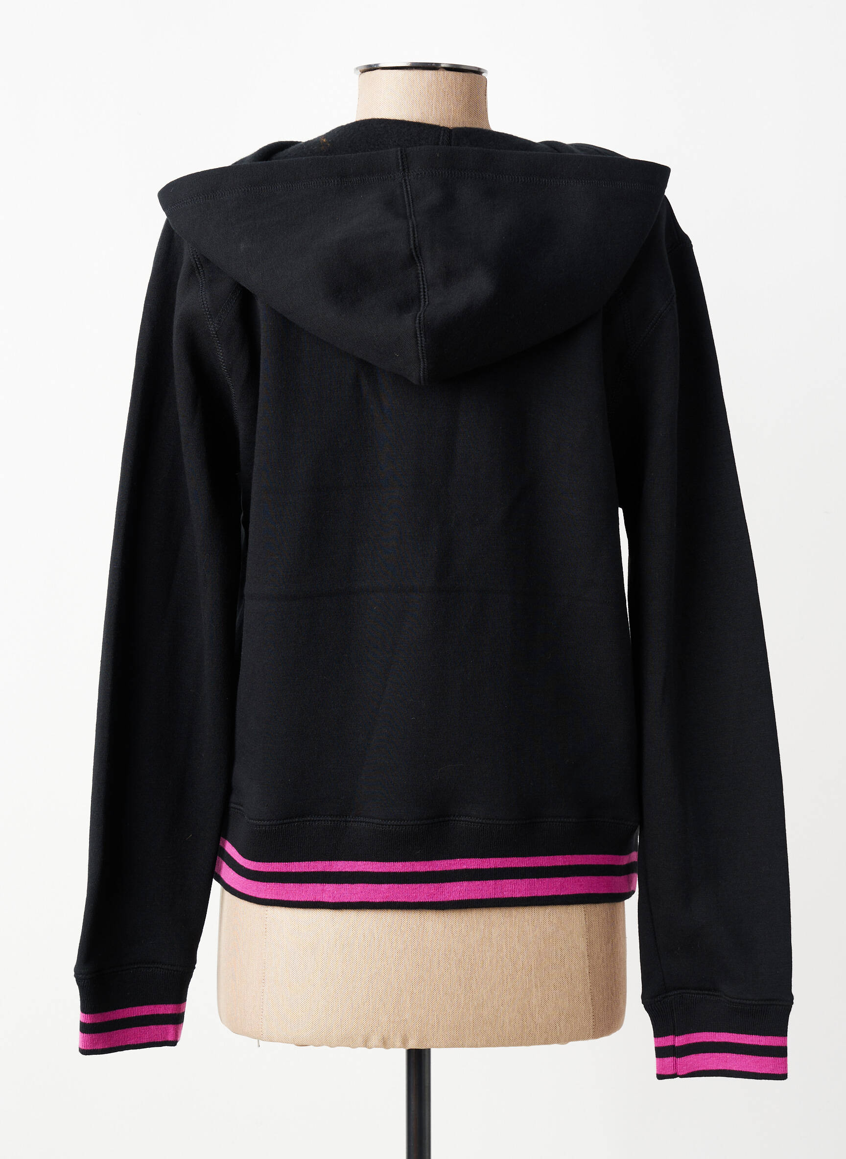 Jachete casual guler rotund negru KALAÏS femeie