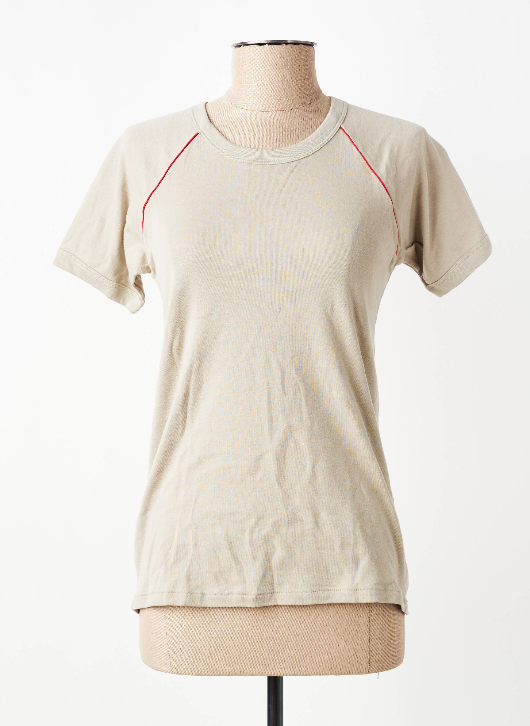 Tricou elasticitate mâneci scurte alb PETIT BATEAU fată