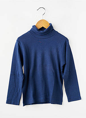 Maletă elasticitate mâneci lungi albastru PETIT BATEAU copil