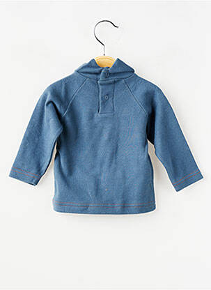 Maletă croială dreaptă mâneci lungi albastru PETIT BATEAU băiat