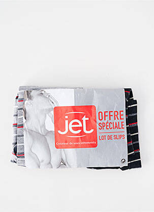 Chilot imprimeu dungi negru JET bărbat
