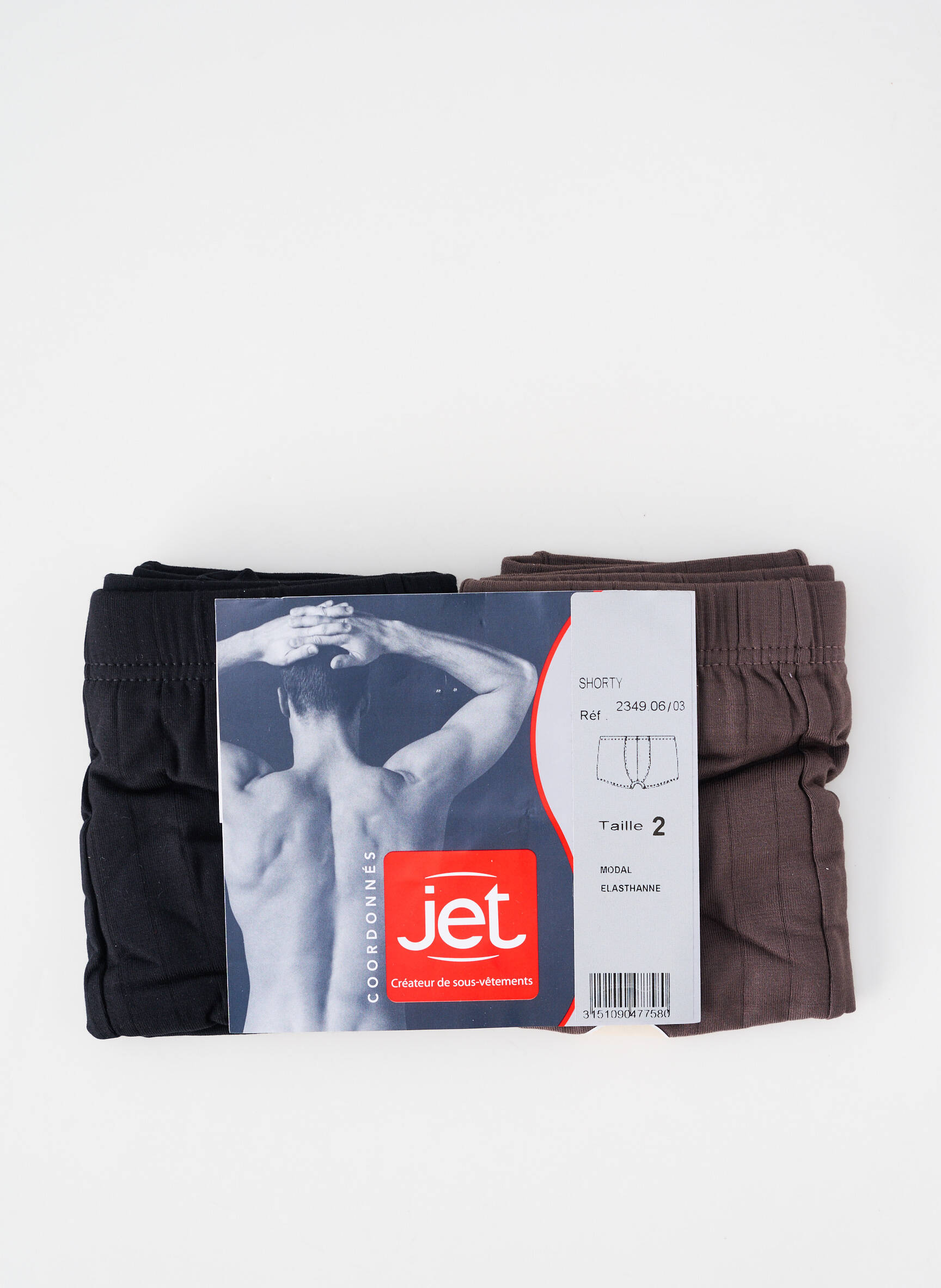 Boxer elasticitate negru JET bărbat
