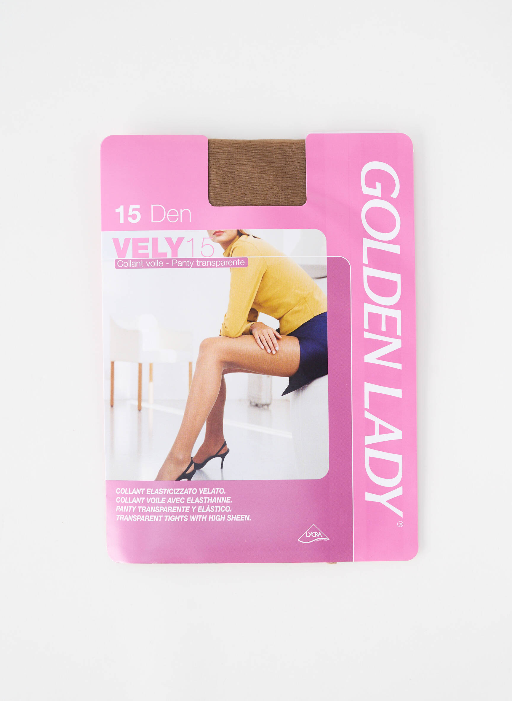 Colanți elasticitate bej GOLDEN LADY femeie