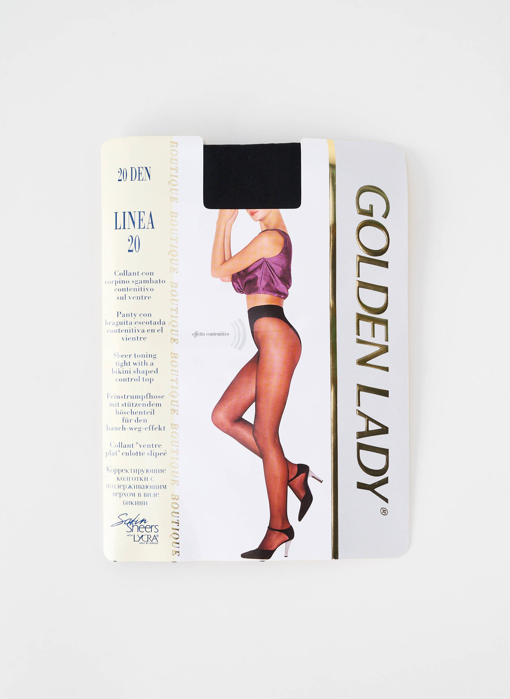 Colanți elasticitate negru GOLDEN LADY femeie