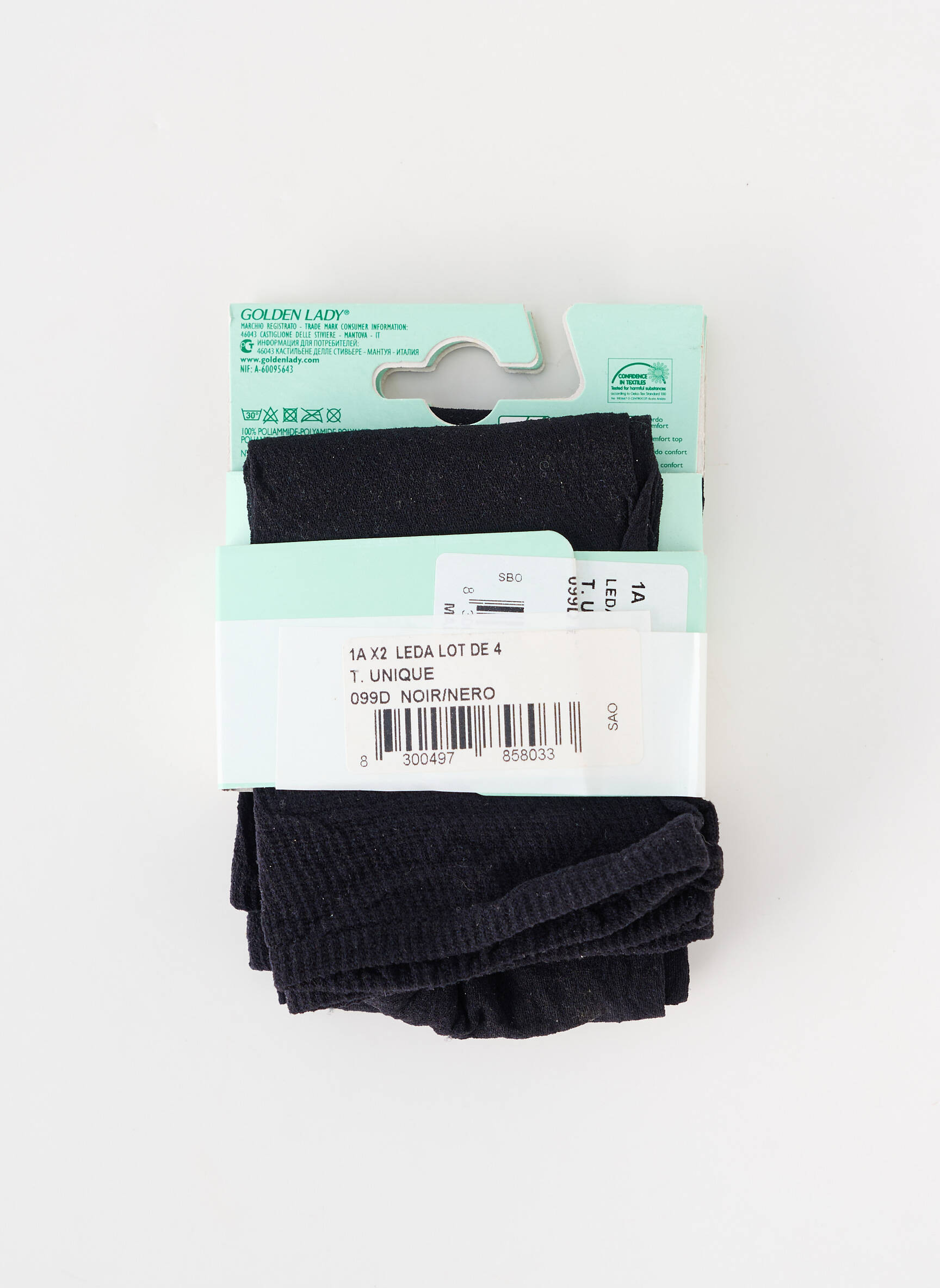 Colanți elasticitate negru GOLDEN LADY femeie