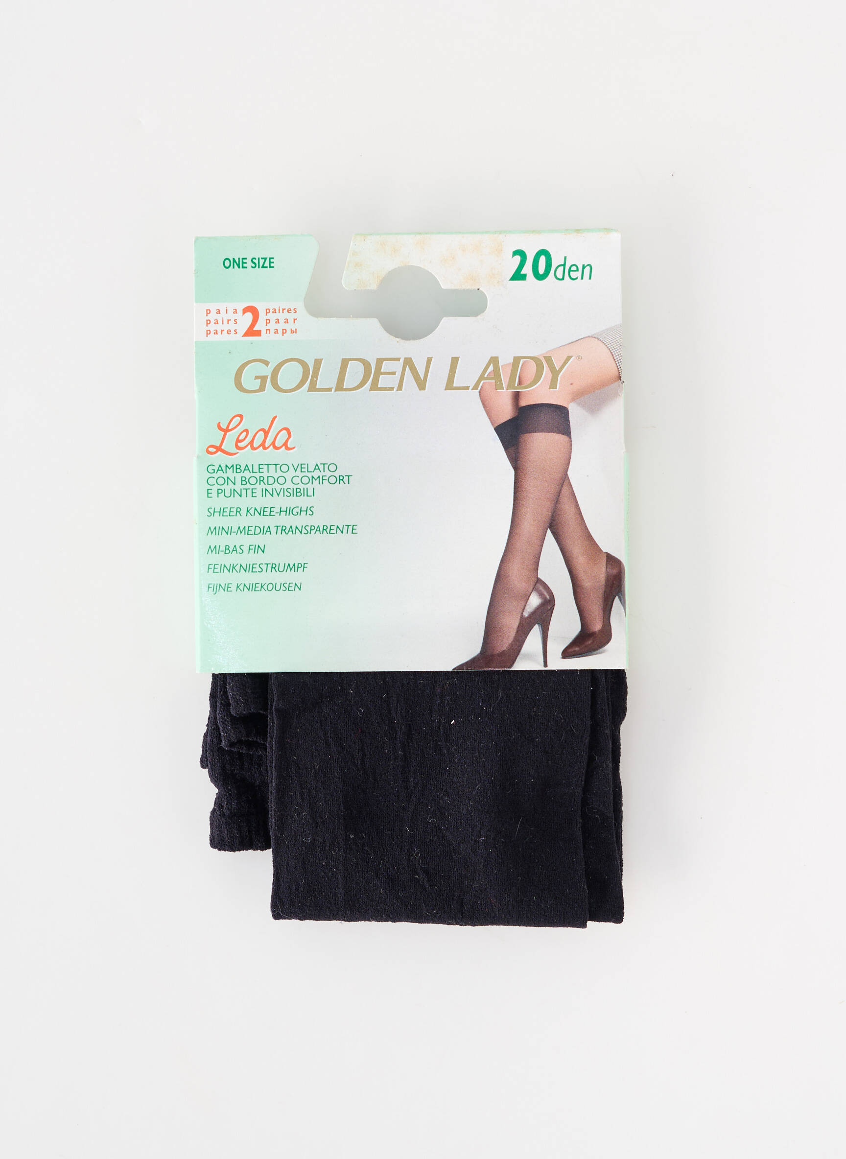 Colanți elasticitate negru GOLDEN LADY femeie