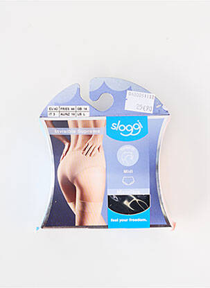 Chilot elasticitate negru SLOGGI femeie