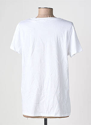 Tricou serigrafie flockată mâneci scurte alb LEVI'S femeie
