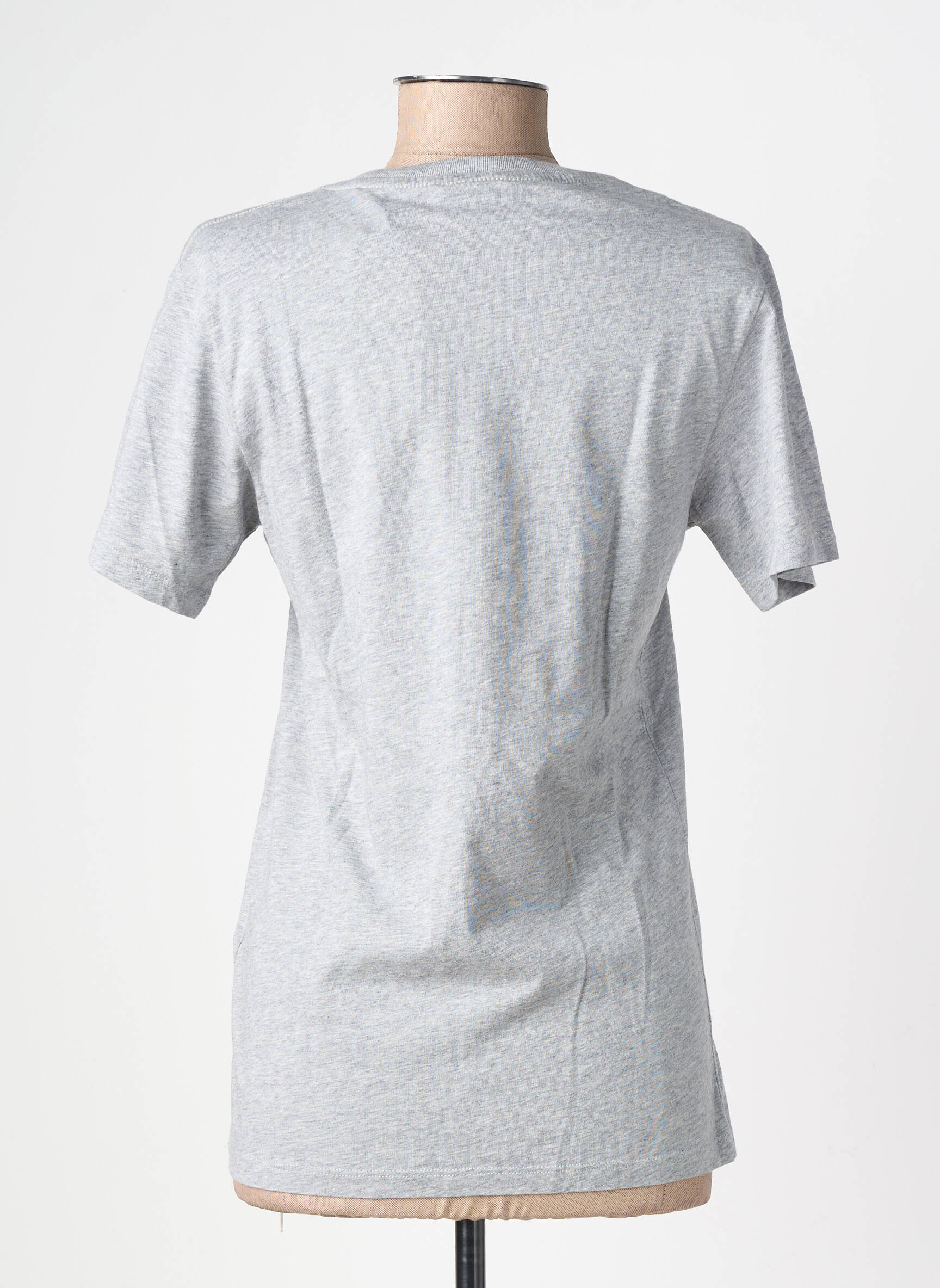 Tricou serigrafie mâneci scurte gri LEVI'S femeie
